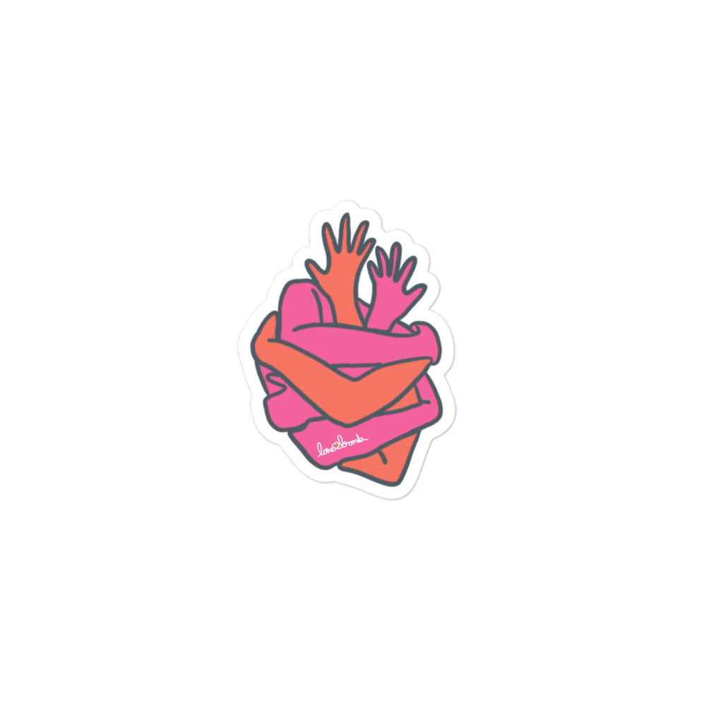 Heart Connection Sticker