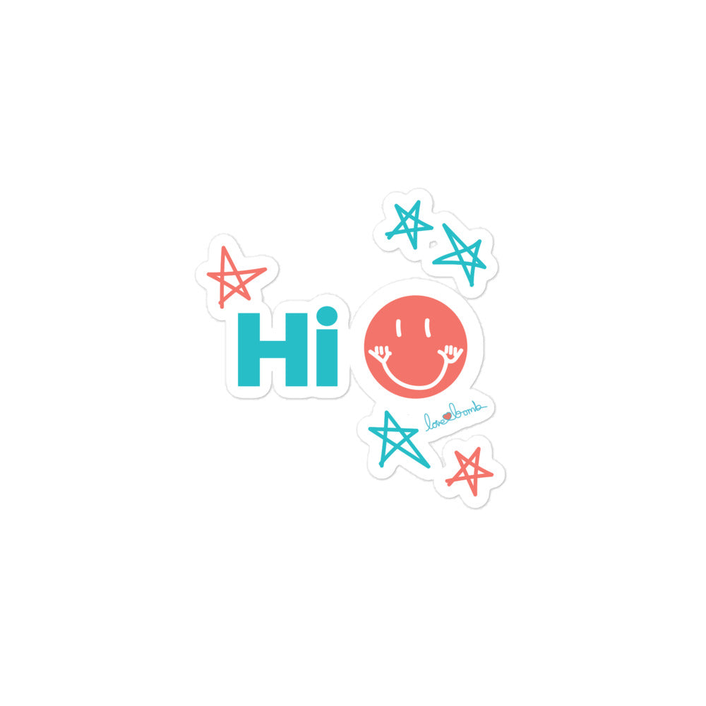 Hi Sticker