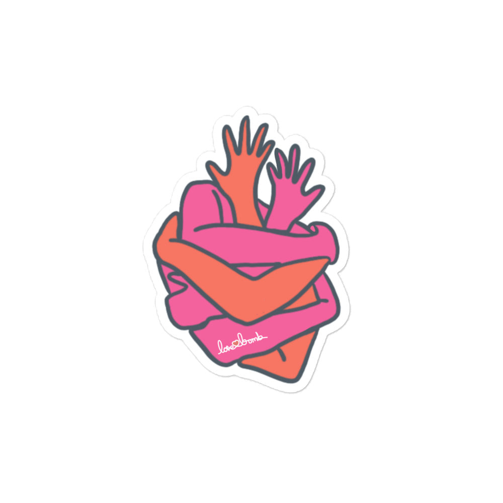 Heart Connection Sticker