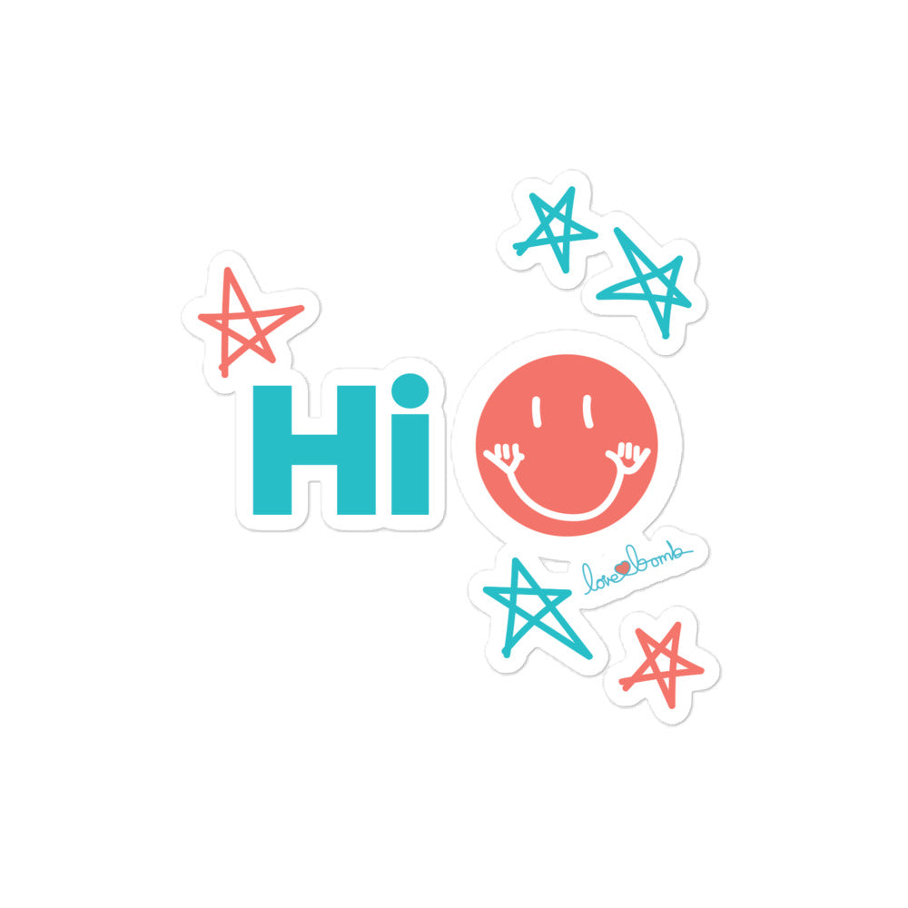 Hi Sticker