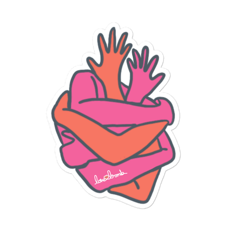 Heart Connection Sticker