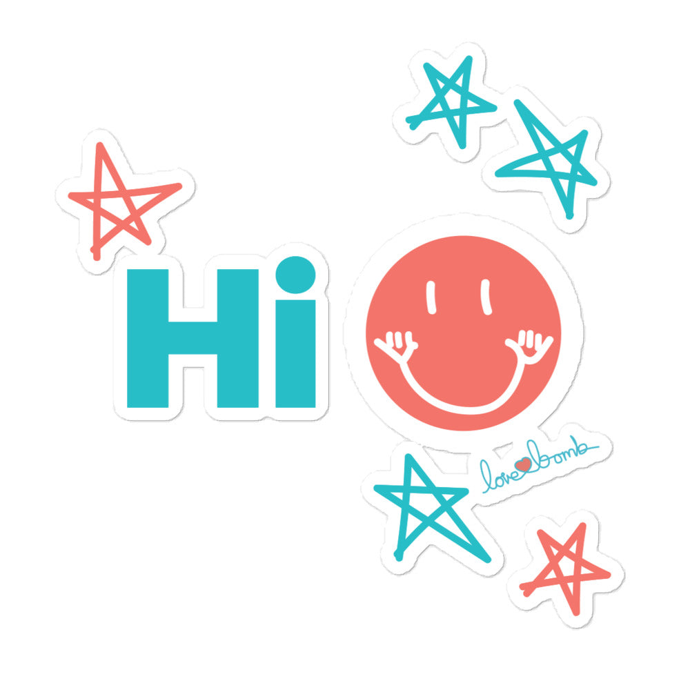 Hi Sticker