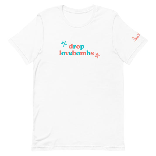 Drop LoveBombs Tee (White)